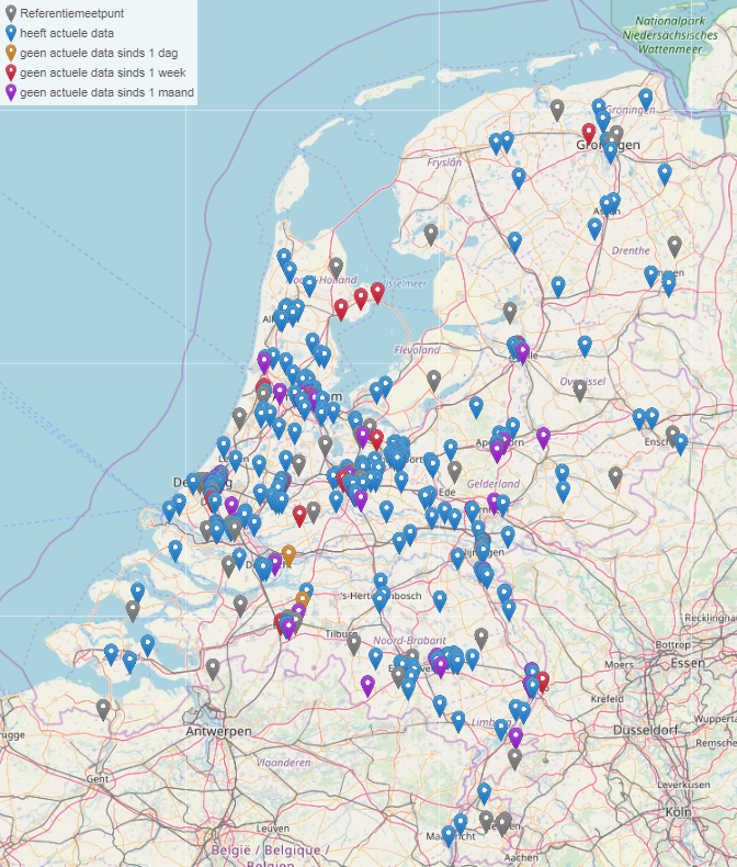 Meetpunten van de overheid en de burgers Meetpunten van de overheid en de burgers
